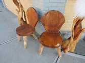 Teak Root Chair