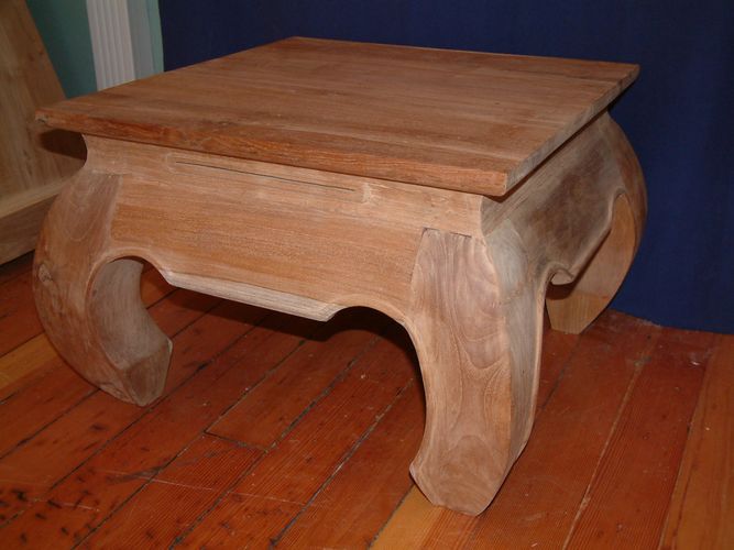 Turtle Sq End Table 60
